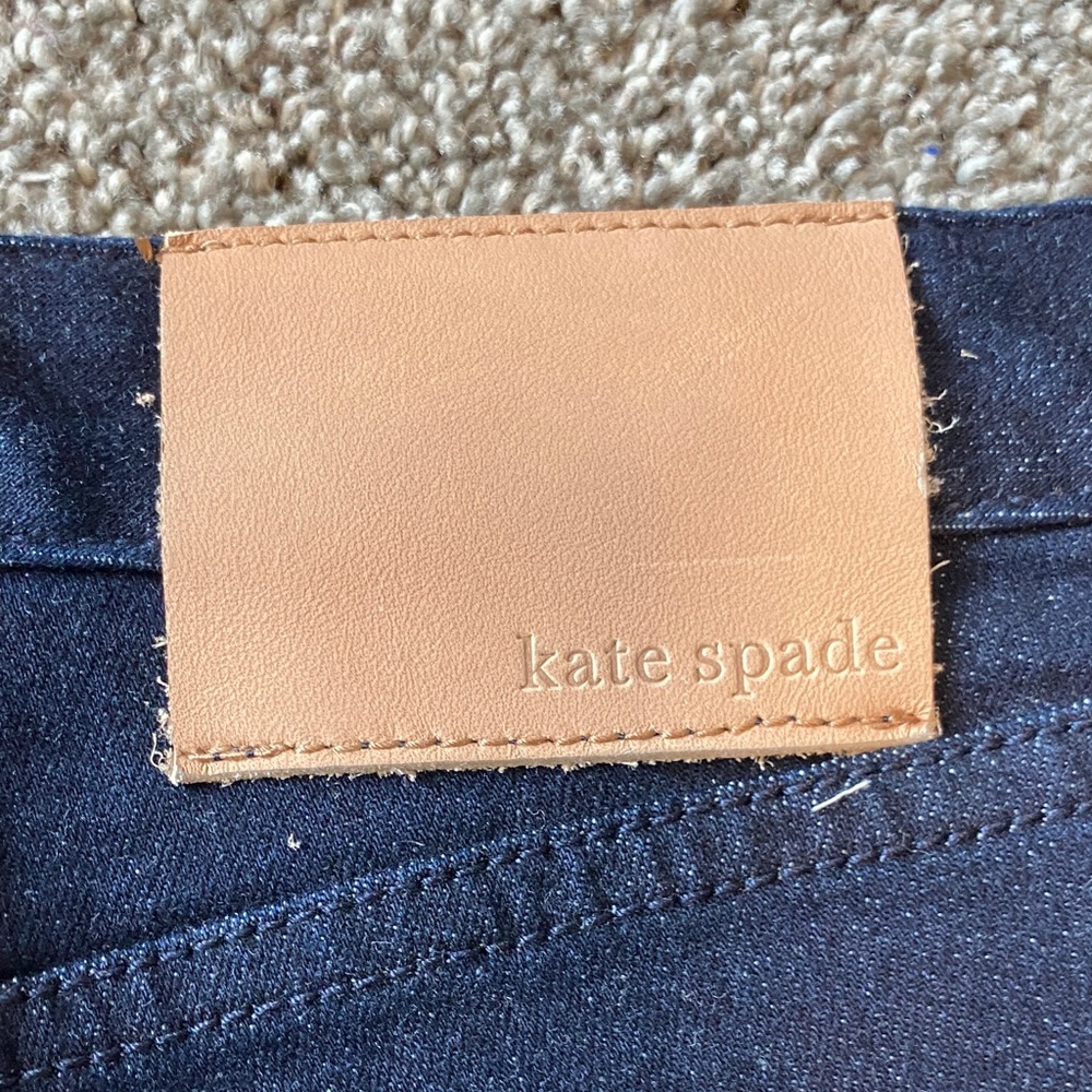 Kate Spade Dark Blue/Black Women's Skinny Jeans Size 26 - Picture 5 of 7